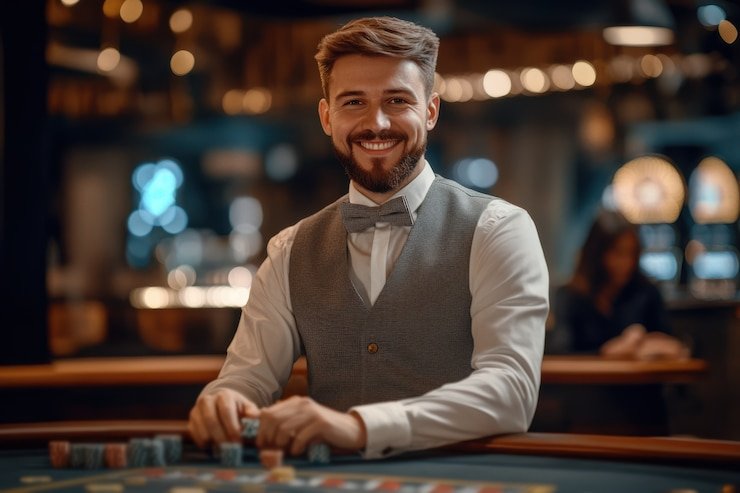 Tampilan permainan Koprok di pompa77 dengan gulungan slot yang berwarna-warni